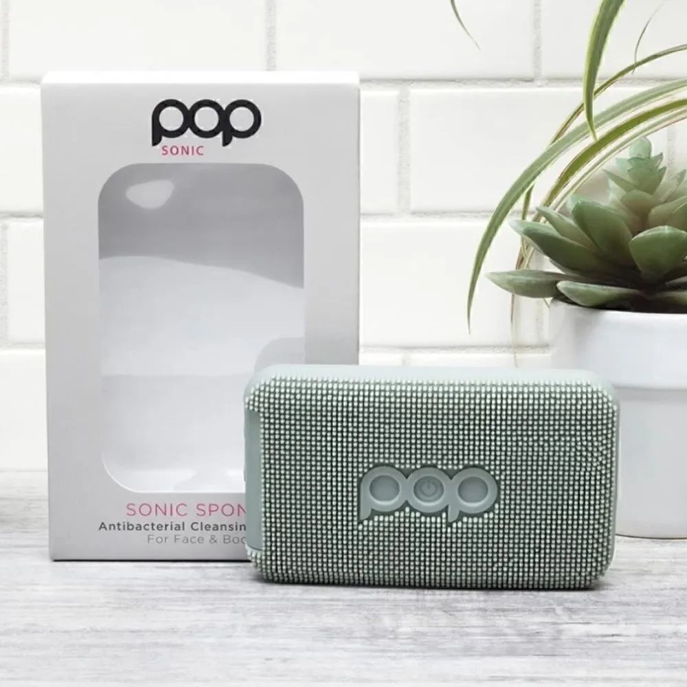 Pop Sonic Sponge | The Ultimate Face & Body Cleanser for men- NWOT